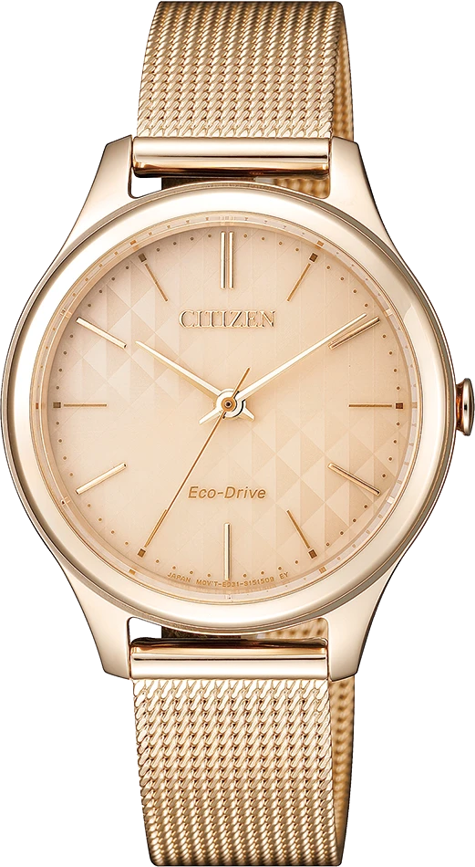Online Special Pink Dial Stainless Steel Bracelet EM0503-83X | CITIZEN